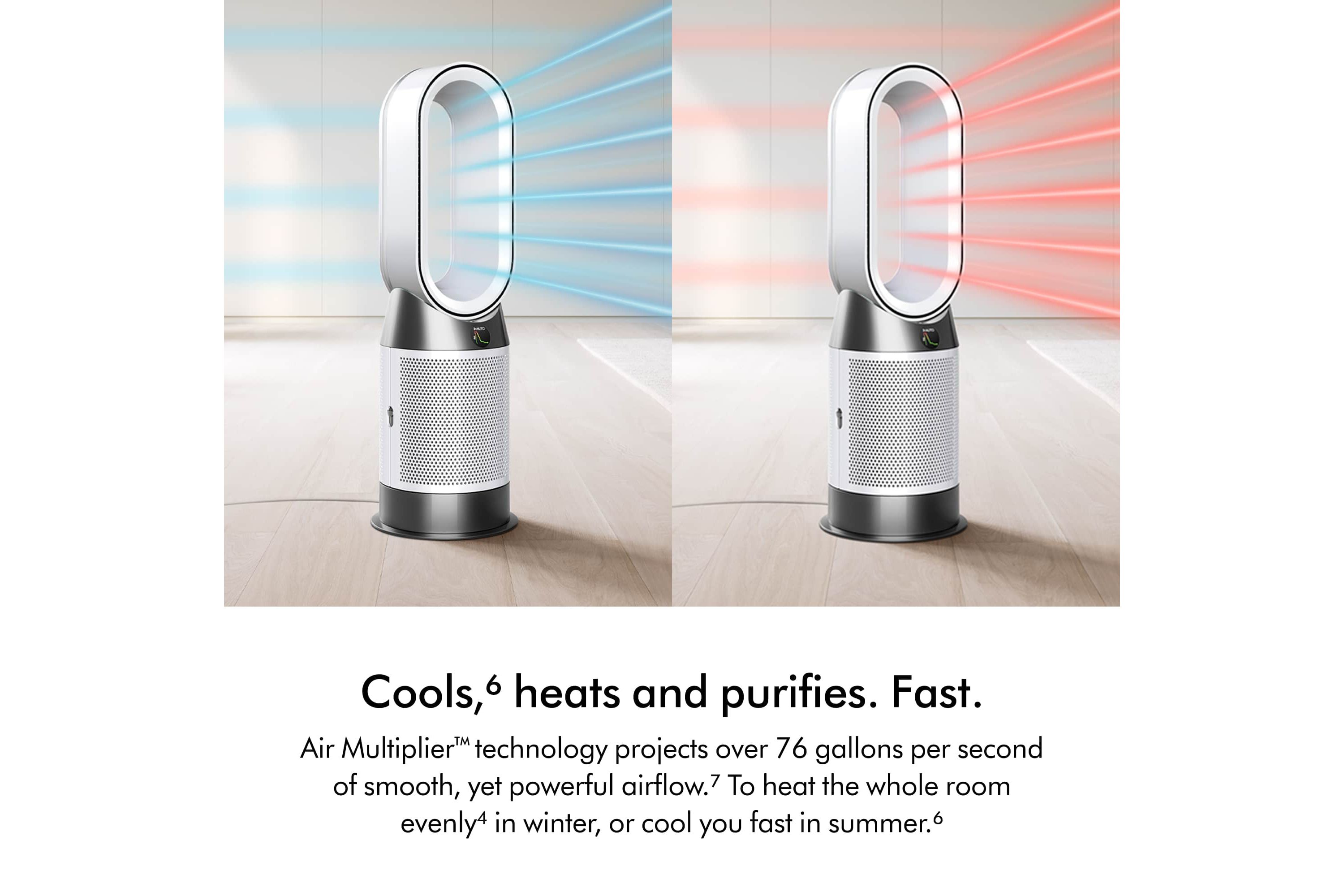 Purifier Hot+Cool HP1 White/White