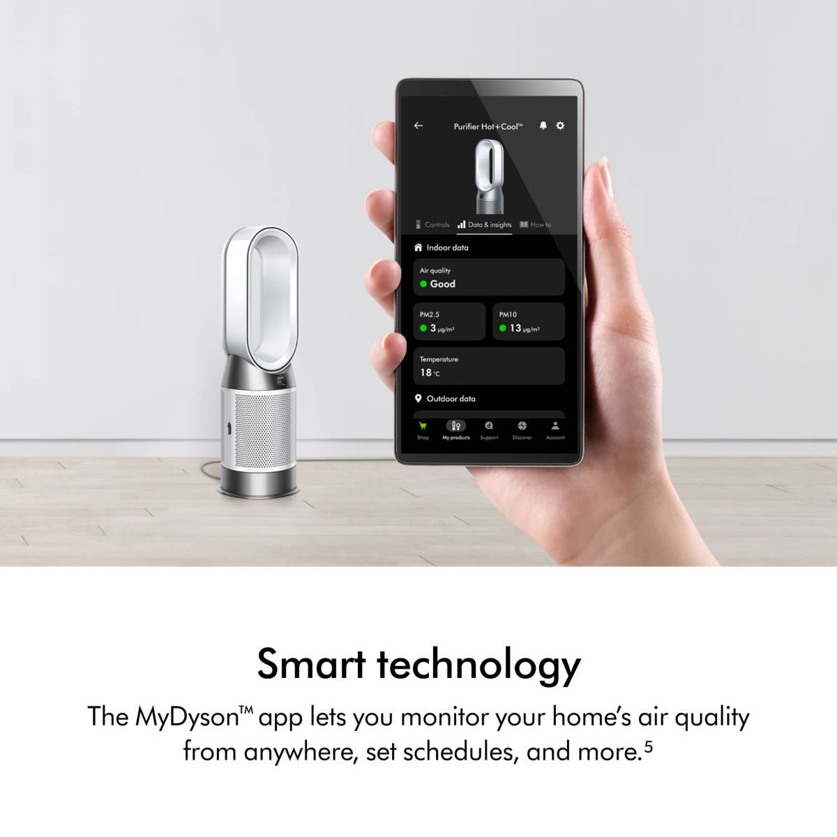 Purifier Hot+Cool HP1 White/White