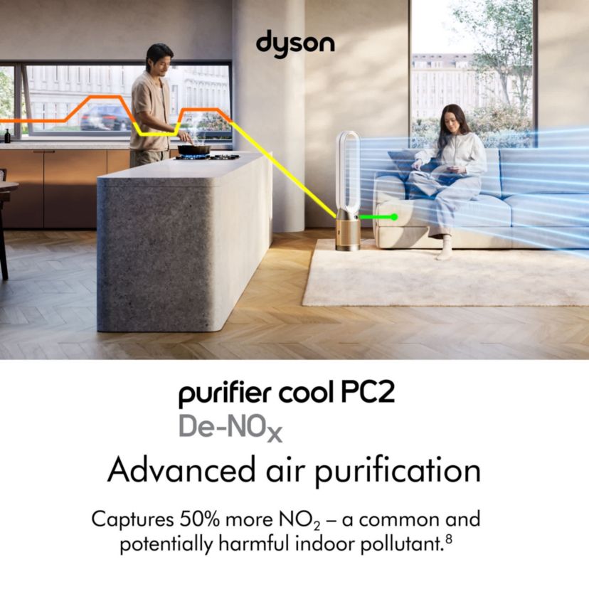 Purifier Cool De-Nox PC2 White/Gold