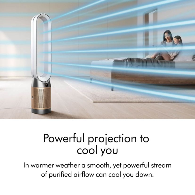 Purifier Cool De-Nox PC2 White/Gold
