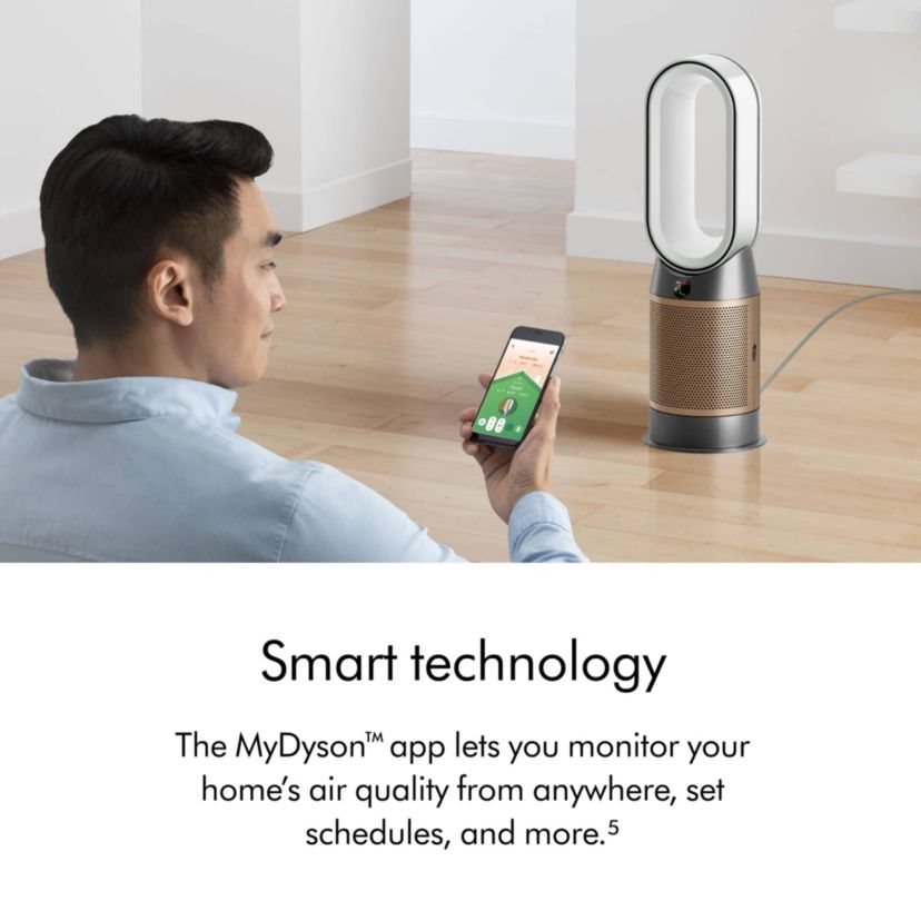 Purifier Hot+Cool De-Nox HP2 White/Gold