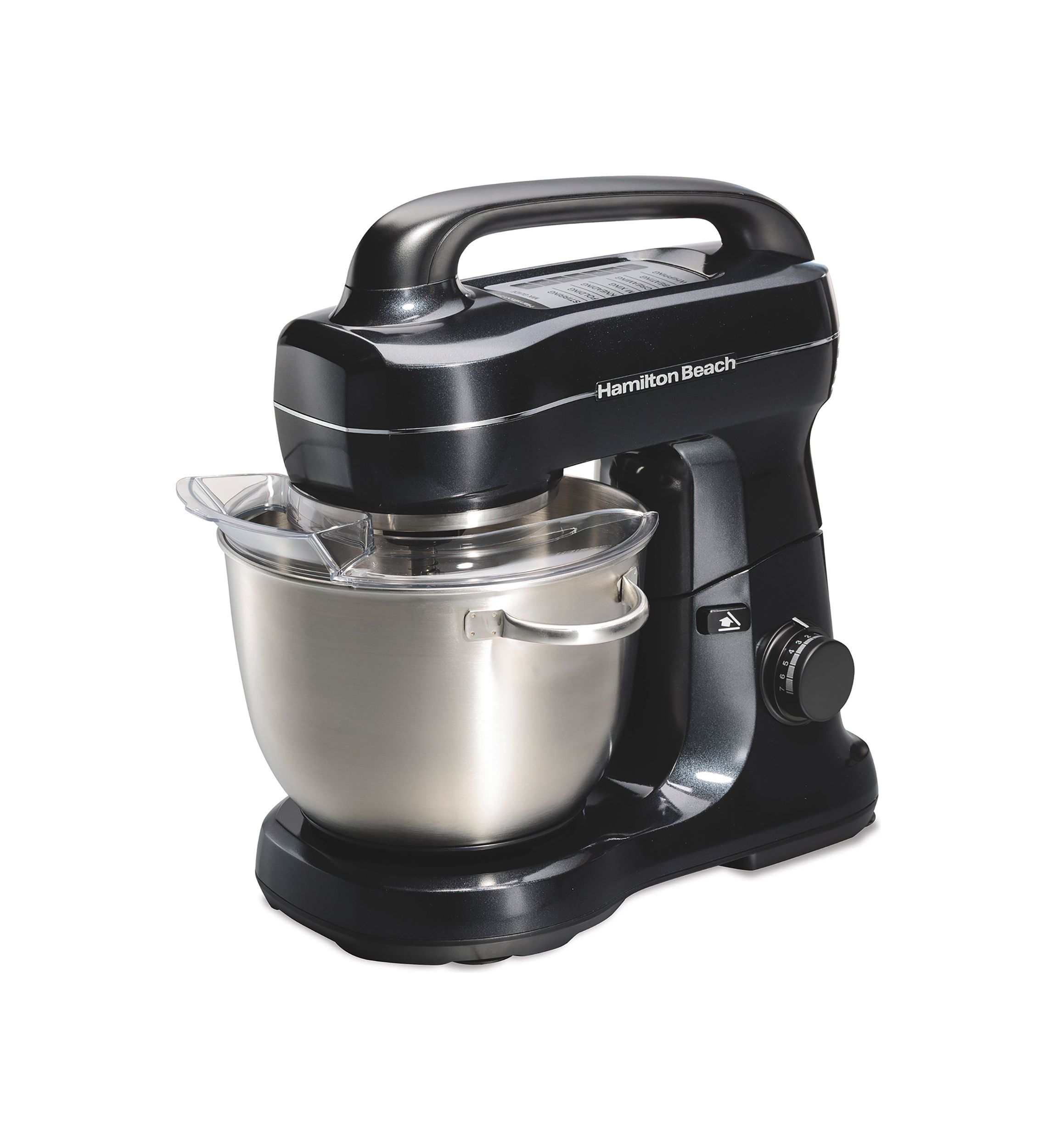 7-Speed 4qt Stand Mixer, Black