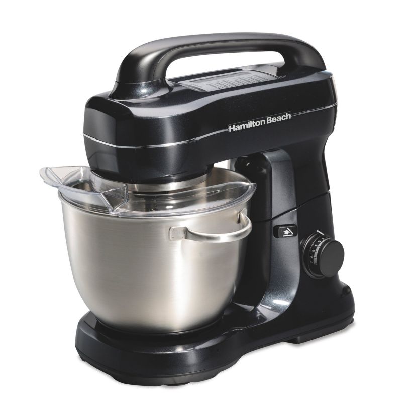 7-Speed 4qt Stand Mixer, Black