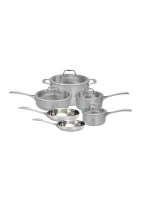 Zwilling J.a. Henckels Spirit Try-Ply 10Pc Stainless Steel Cookware Set -  0035886319311