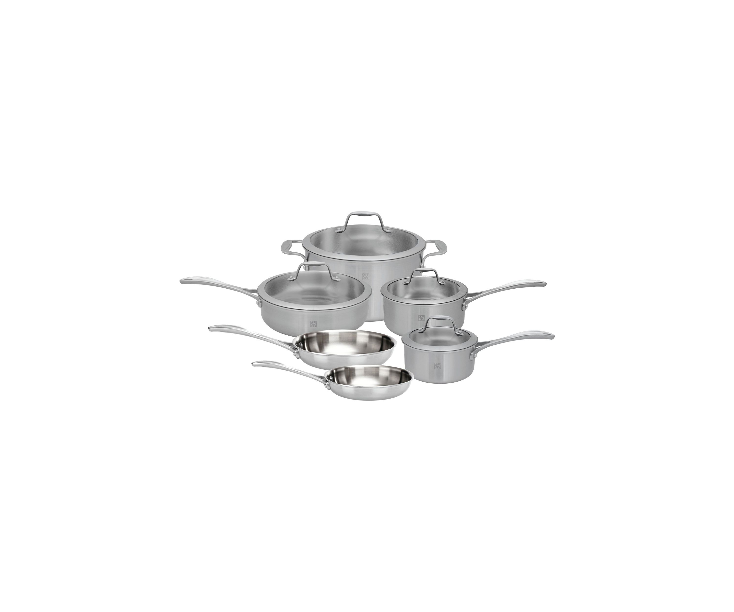 Spirit Try-Ply 10pc Stainless Steel Cookware Set