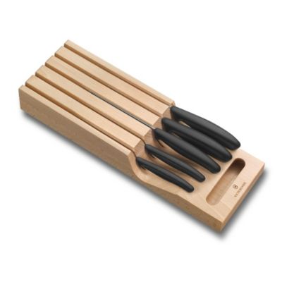 Victorinox Swiss Army, Inc Swiss Classic 6pc In-Drawer Knife Block Set