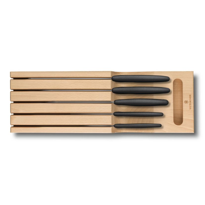 Swiss Classic 6pc In-Drawer Knife Block Set