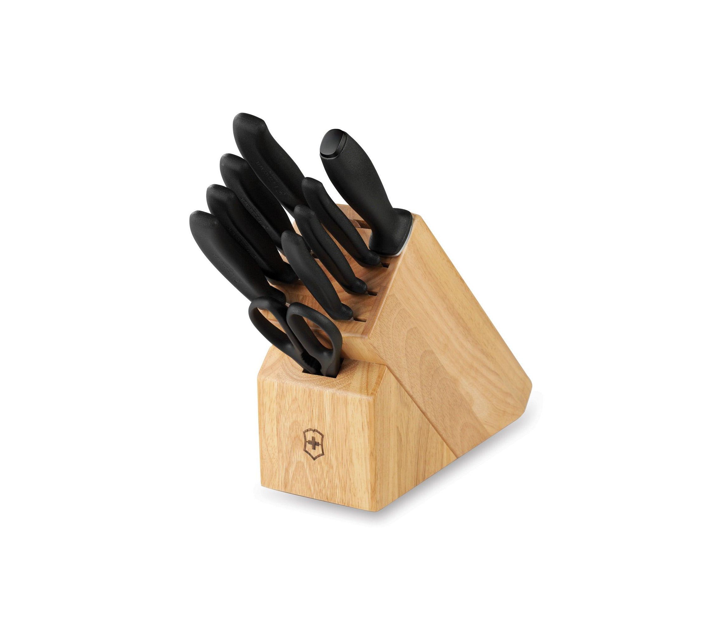 Swiss Classic 10pc Knife Block Set