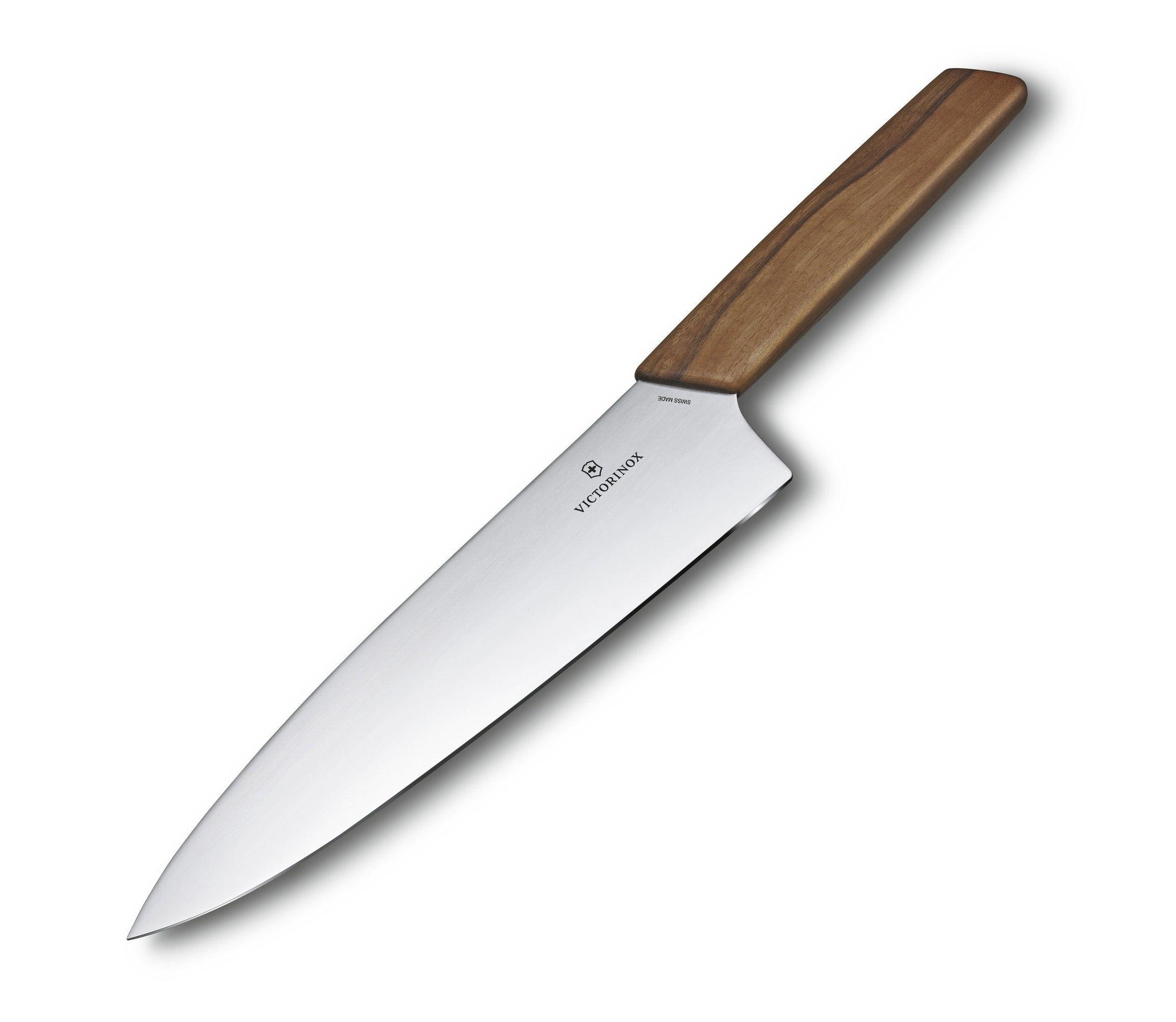 Swiss Modern 8" Chefs Knife Walnut