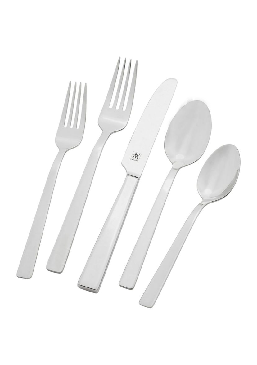 King 45pc 18/10 Stainless Steel Flatware Set
