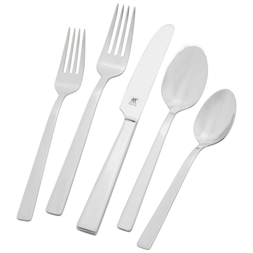 King 45pc 18/10 Stainless Steel Flatware Set