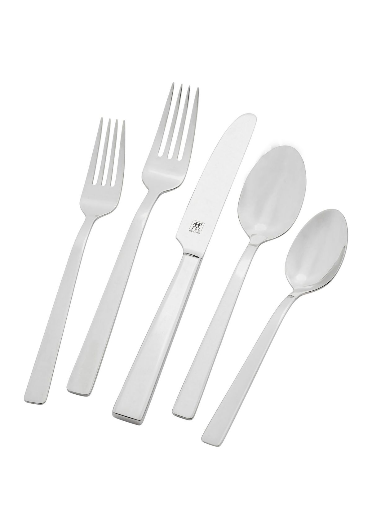 King 45pc 18/10 Stainless Steel Flatware Set