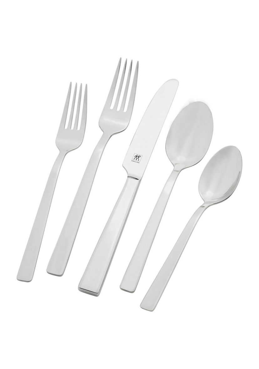 King 45pc 18/10 Stainless Steel Flatware Set