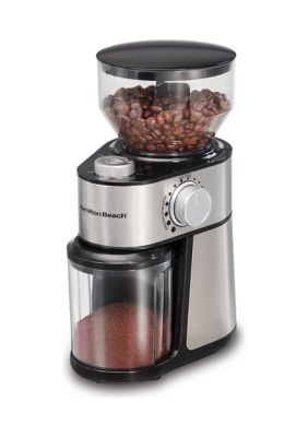 Hamilton Beach Burr Coffee Grinder STAINLESS STEEL 80385 - Best Buy