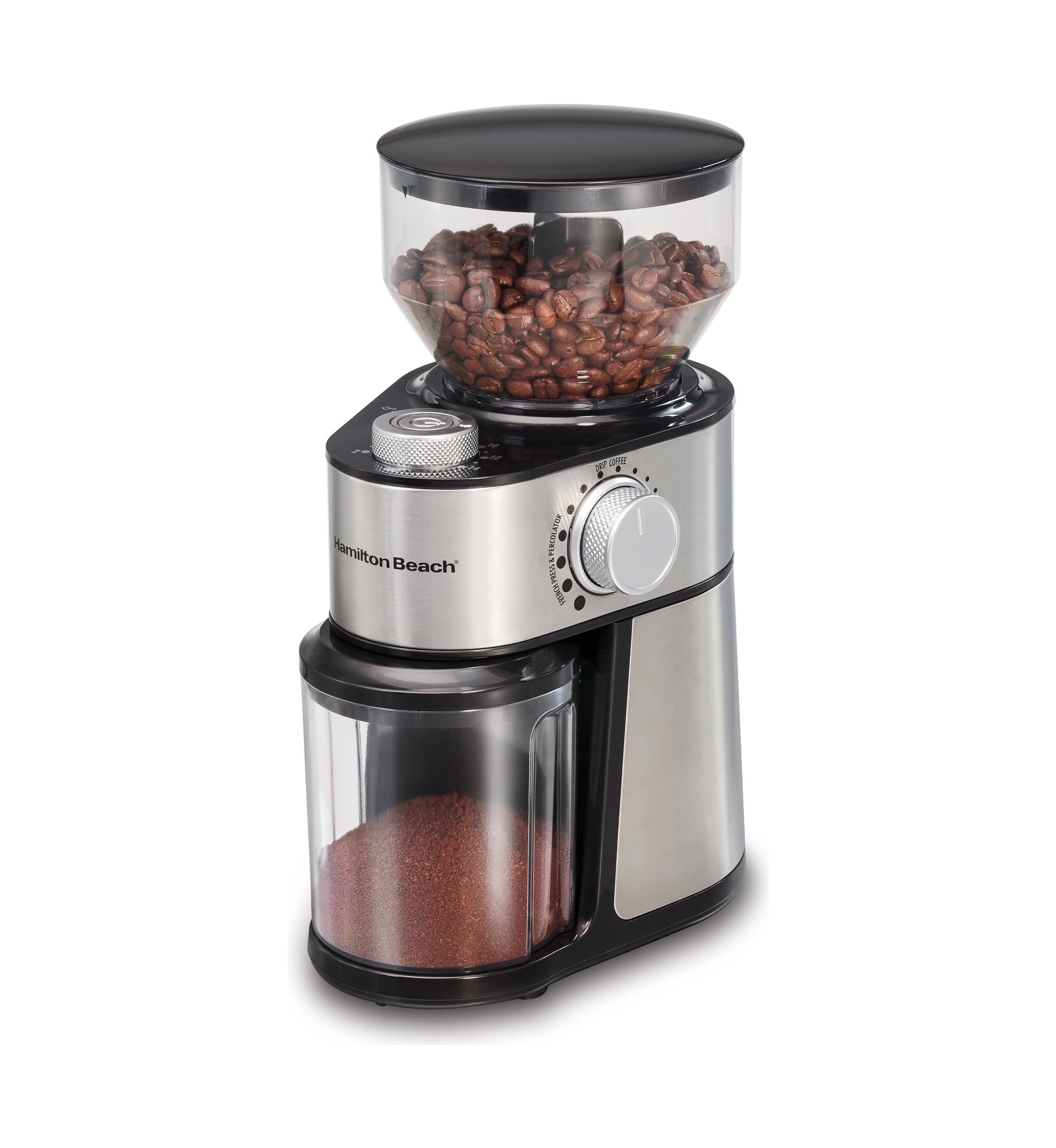 2-14 Cup Burr Coffee Grinder w/ 18 Grind Settings