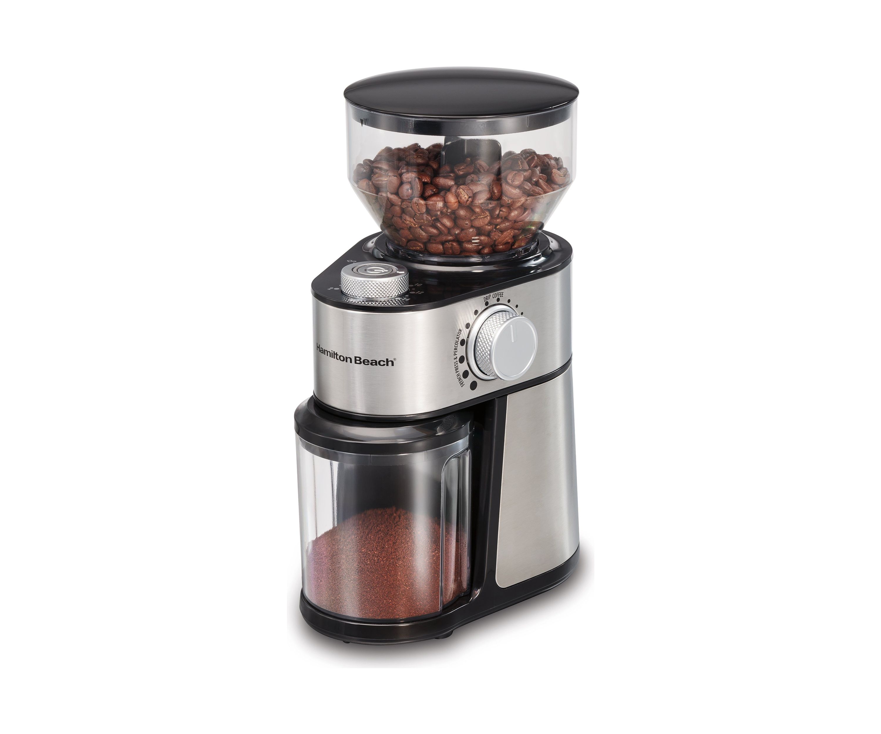 2-14 Cup Burr Coffee Grinder w/ 18 Grind Settings