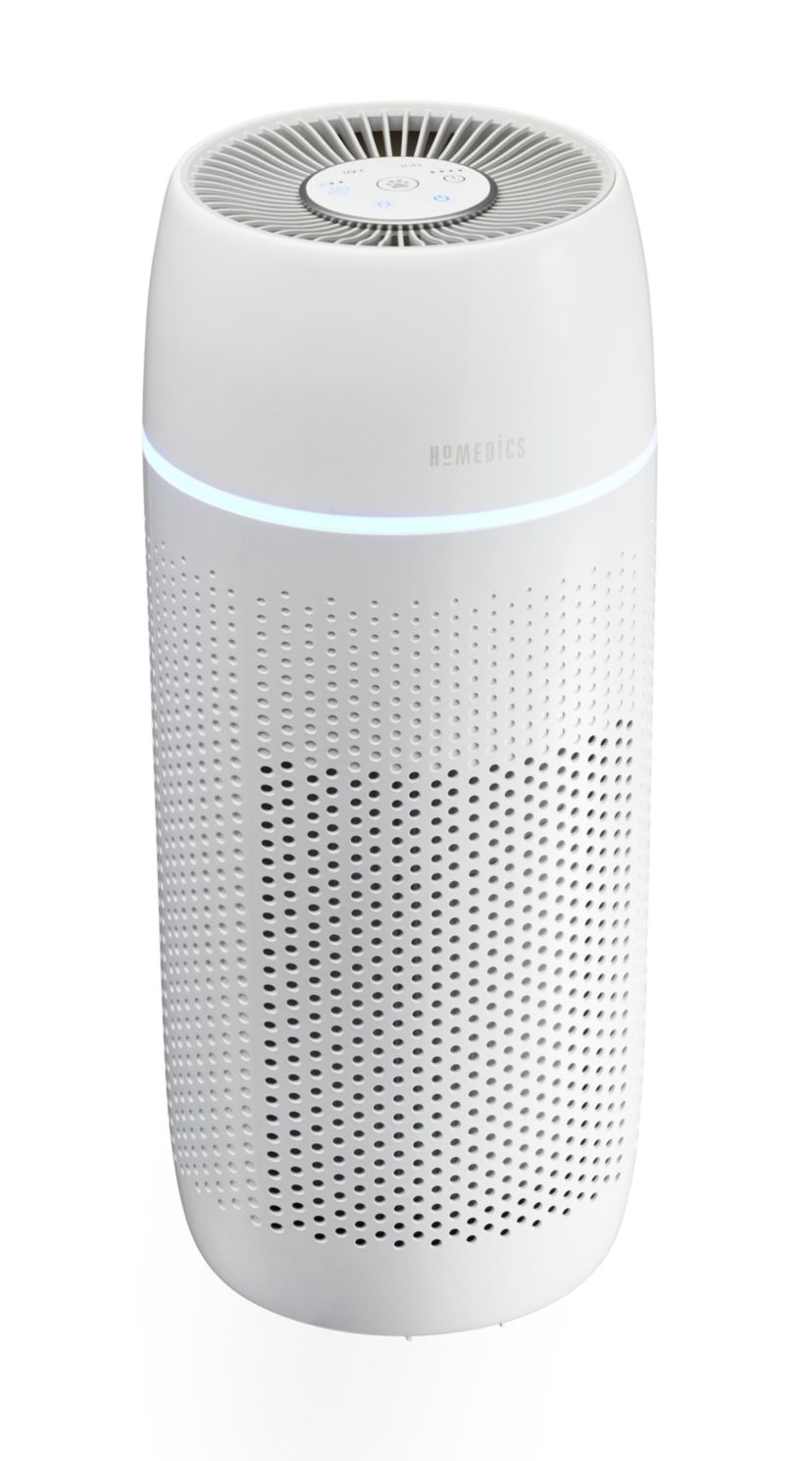 Homedics TotalClean PetPlus 5-in-1 Tower Air Purifier White