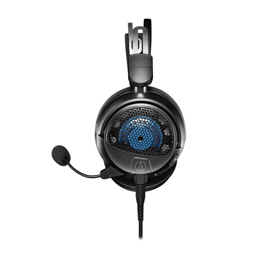 High-Fidelity Open-Back Wired Gaming Headset Black