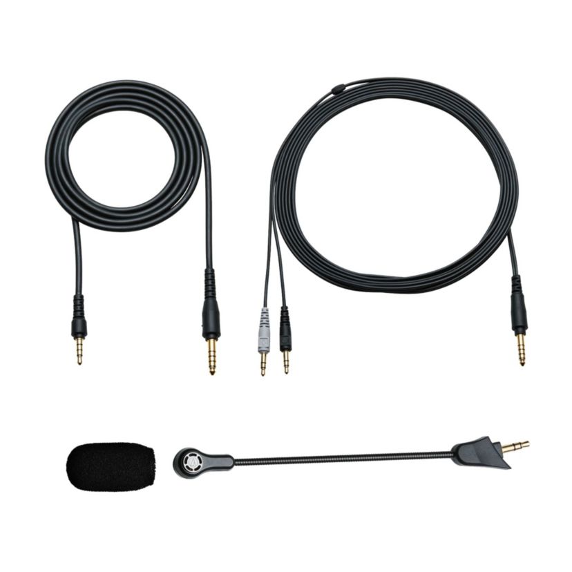 High-Fidelity Open-Back Wired Gaming Headset Black