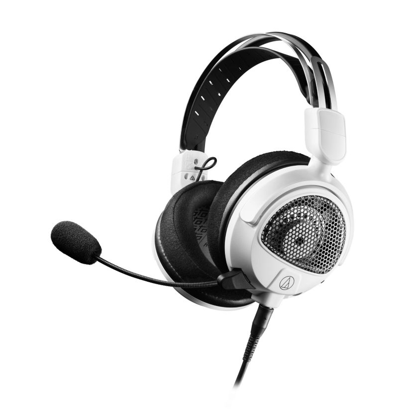 High-Fidelity Open-Back Wired Gaming Headset White