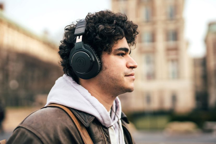 M20XBT Wireless Over-Ear Headphones Black