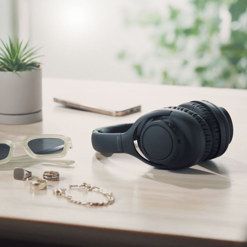 ATH-S300BT Bluetooth Over-Ear ANC Headphones Black
