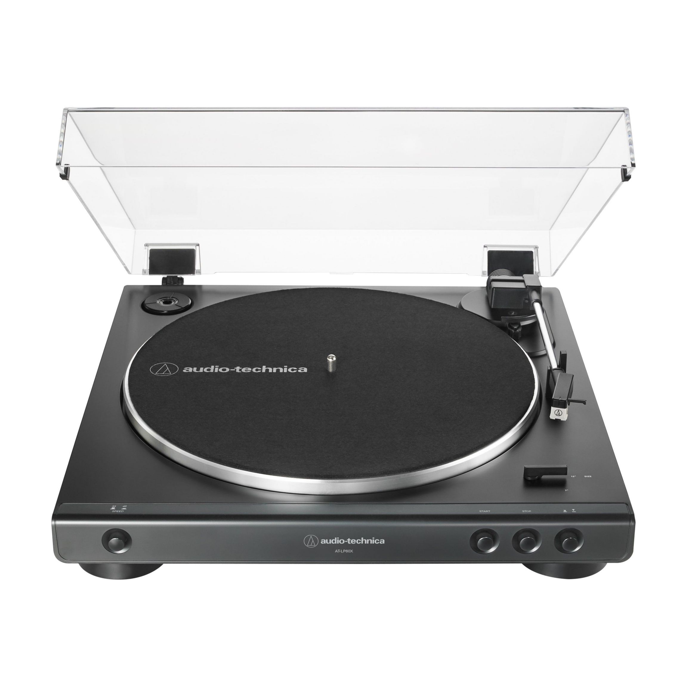 Fully Automatic Belt-Drive Stereo Turntable Black