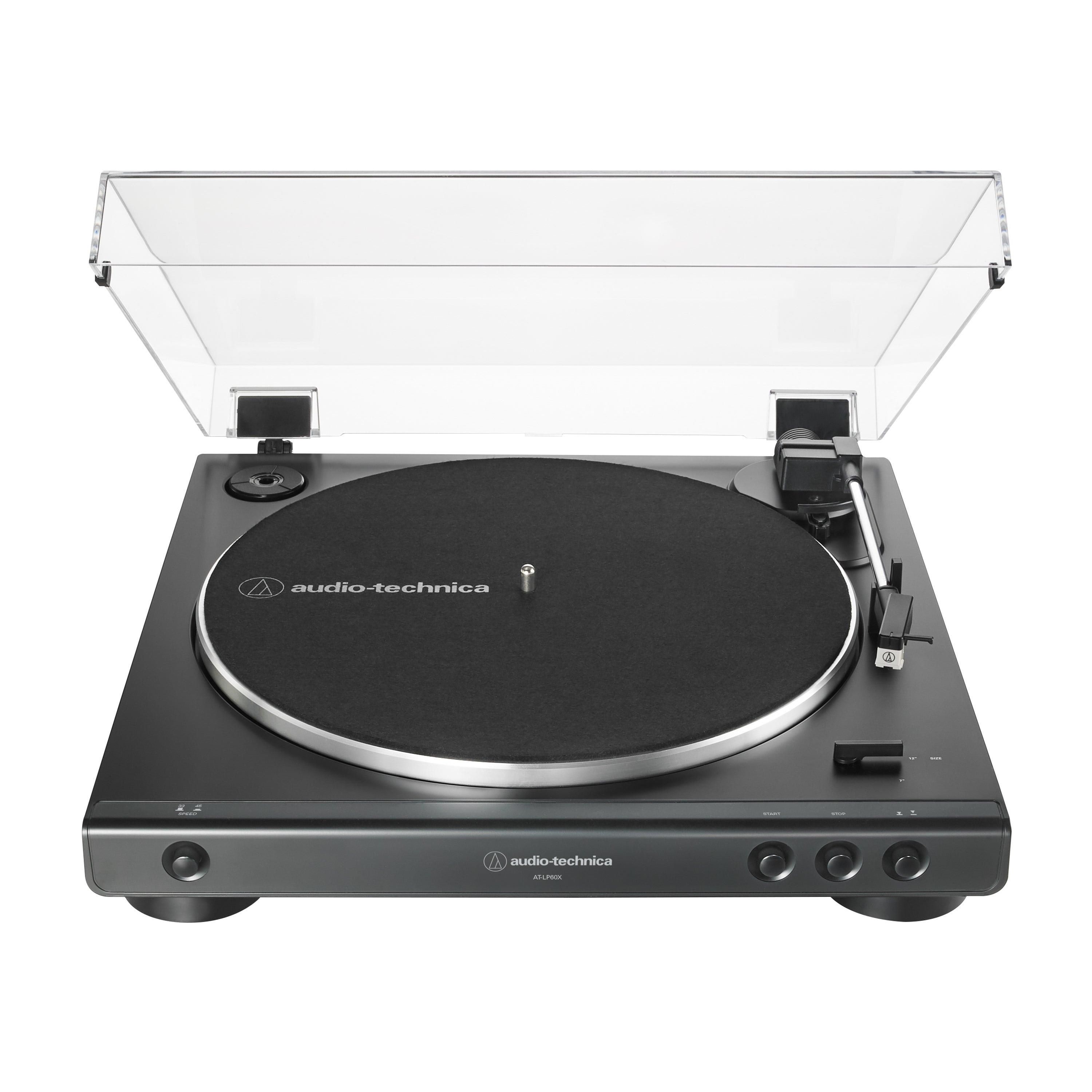 Fully Automatic Belt-Drive Stereo Turntable Black