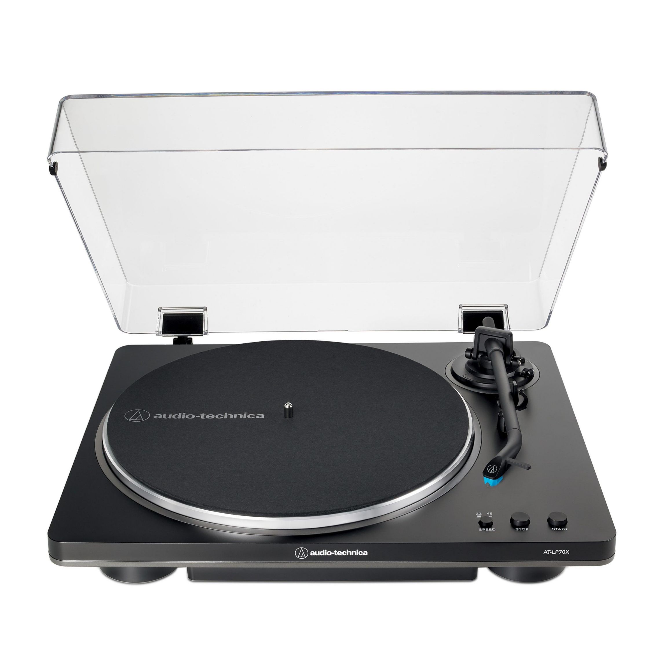 Fully Automatic Belt-Drive Turntable Black