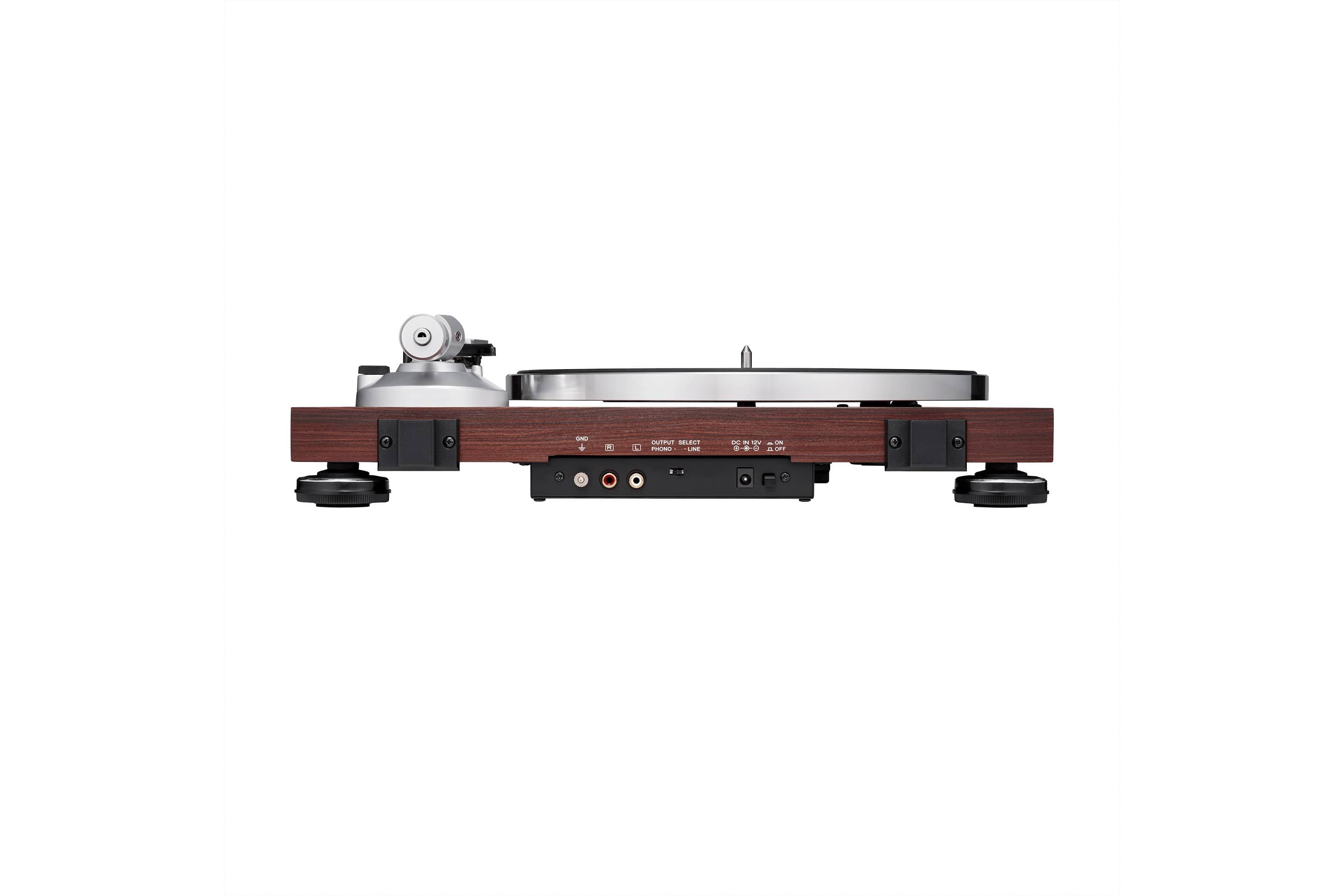 Fully Manual Belt-Drive Turntable (Wireless & Analog) Rosewood