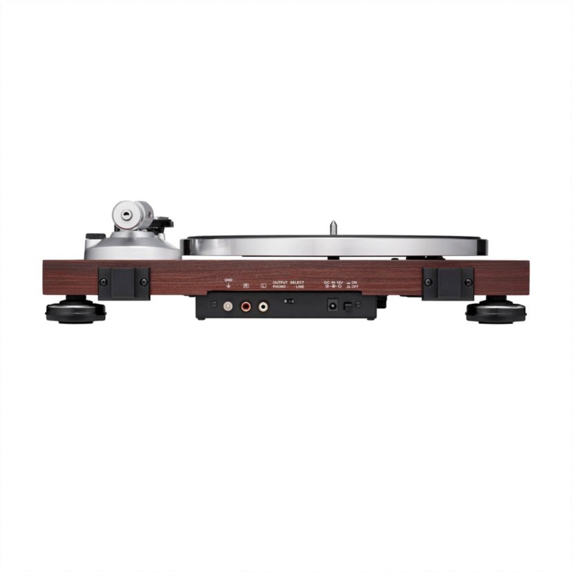 Fully Manual Belt-Drive Turntable (Wireless & Analog) Rosewood