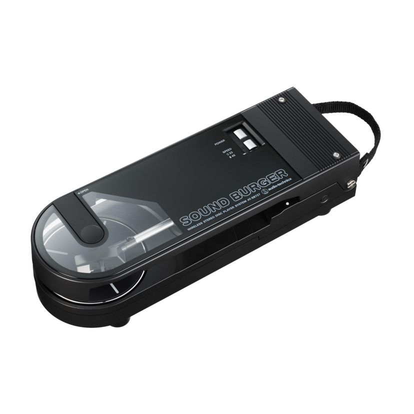 Sound Burger Portable Bluetooth Turntable Black