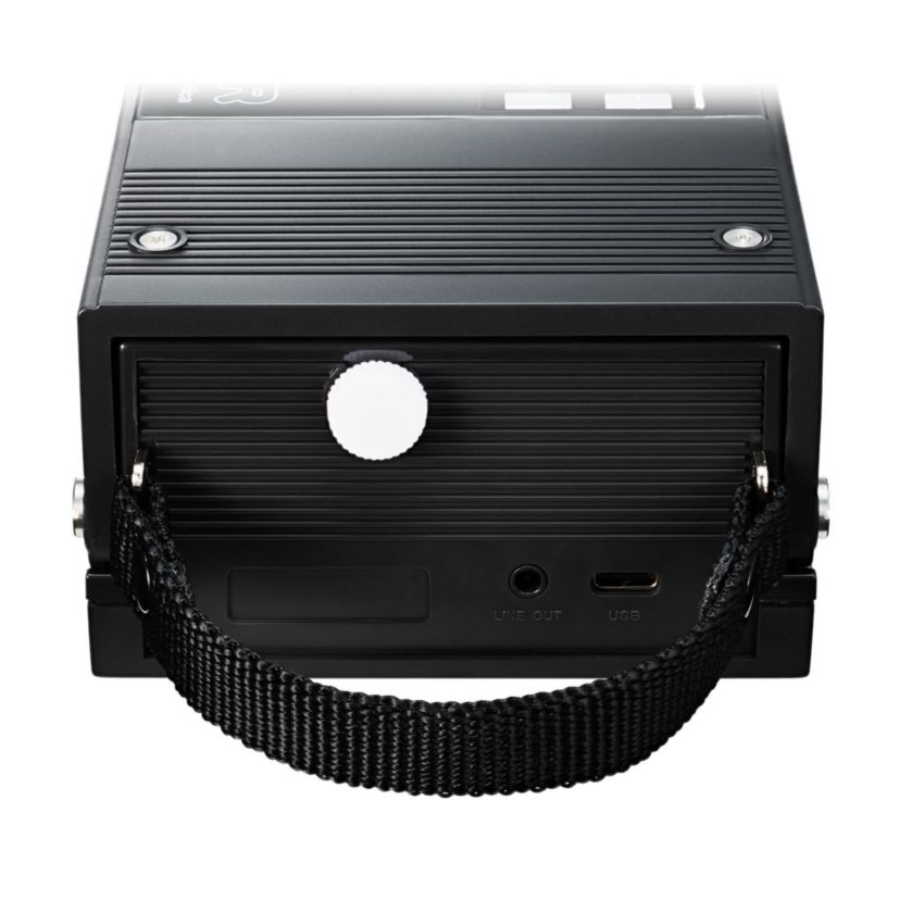 Sound Burger Portable Bluetooth Turntable Black