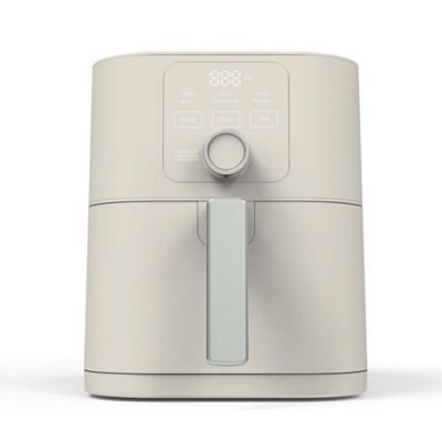 Martha Stewart 6qt Slim Air Fryer Linen Cream