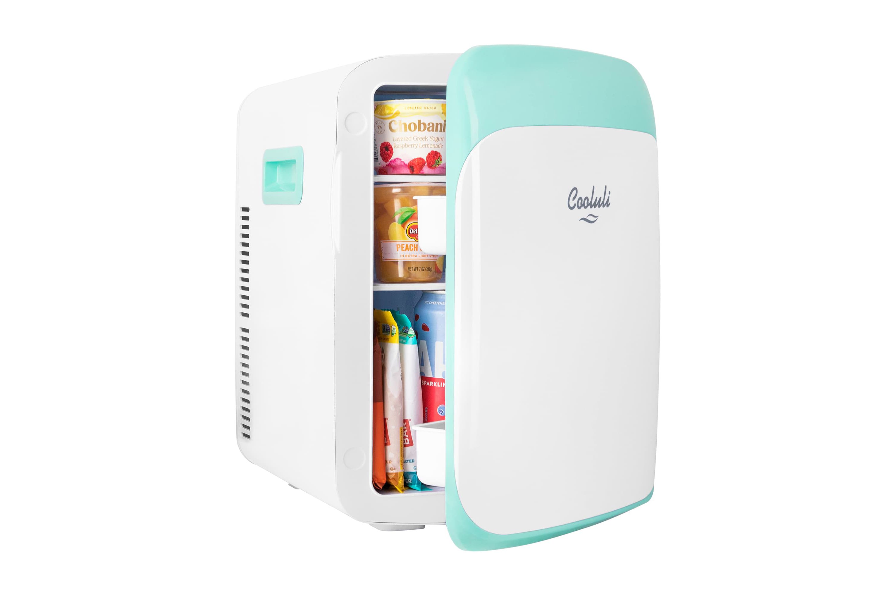 Classic 15L Mini Fridge Teal/White