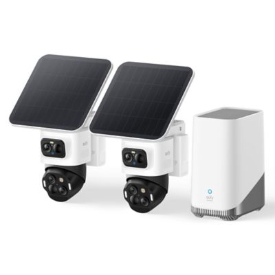 eufyCam S4 2-Cam Wireless Outdoor Smart Solar Security Camera Kit