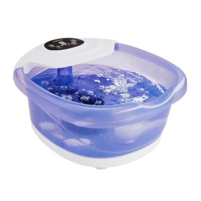 Homedics Salt-N-Soak Footbath W/ Heat Boost, Blue -  0031262102492