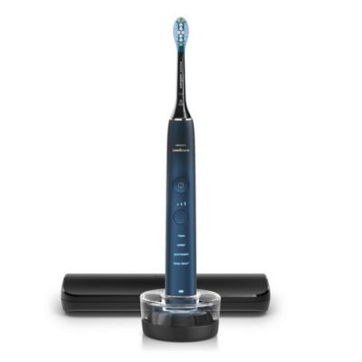 Philips Sonicare - 9000 Special Edition Rechargeable Power Toothbrush Blue Black