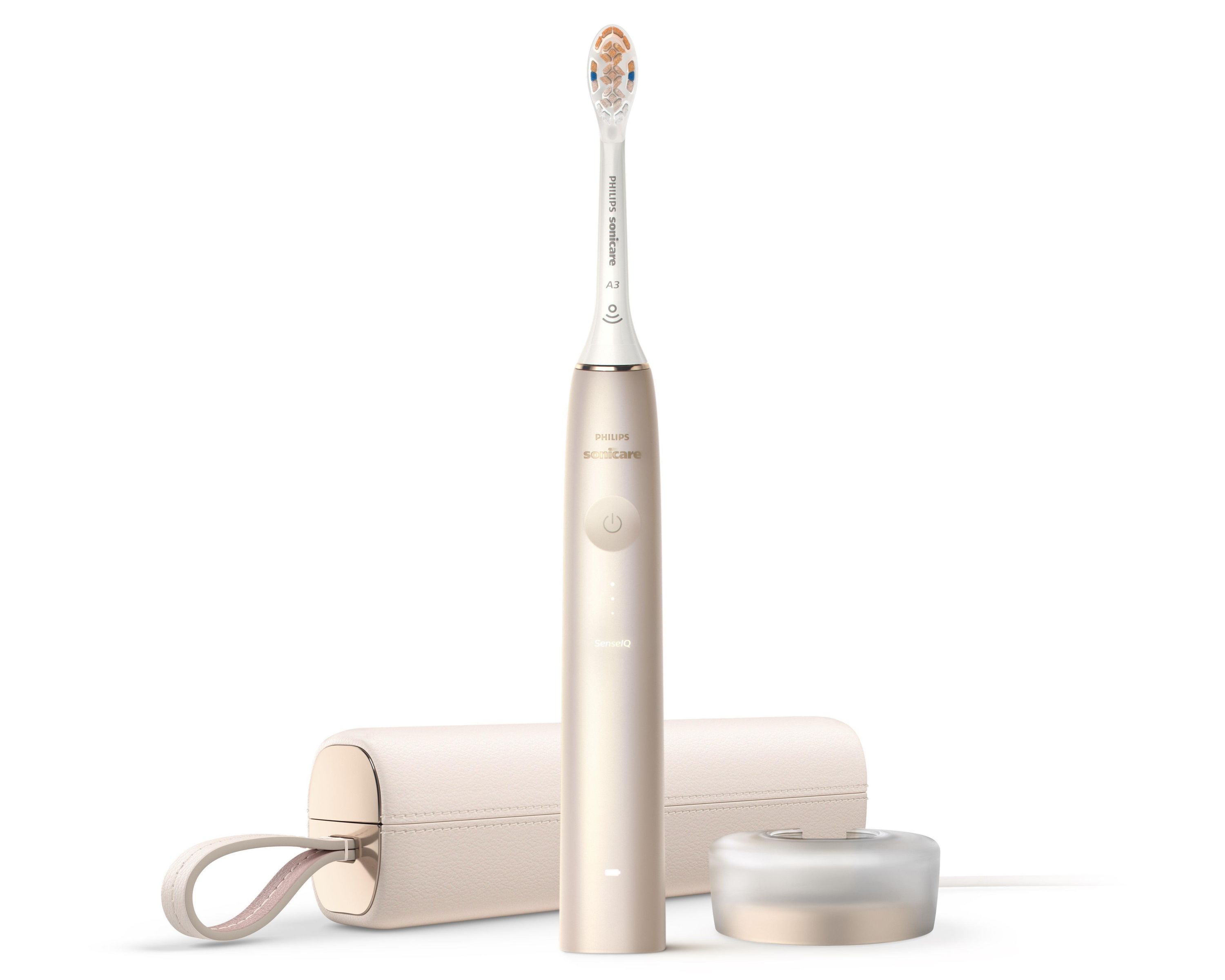 Philips Sonicare  - 9900 Prestige Power Toothbrush w/ Sense IQ Champagne