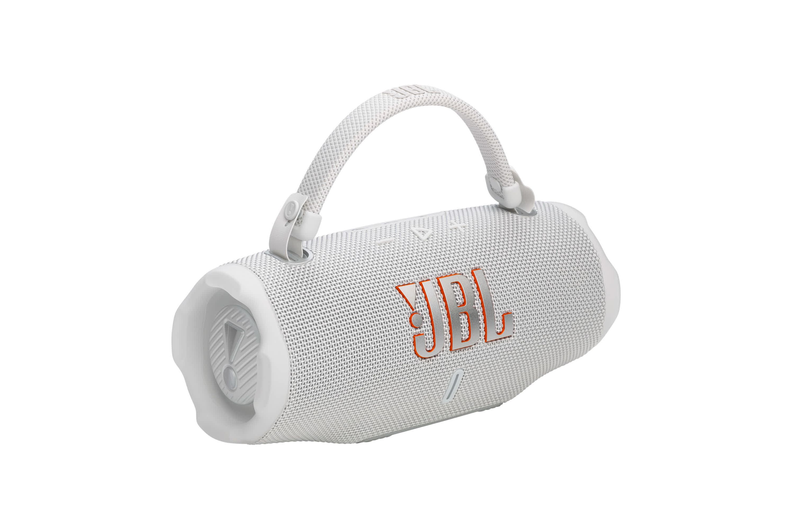 Charge 6 Portable Waterproof Speaker White