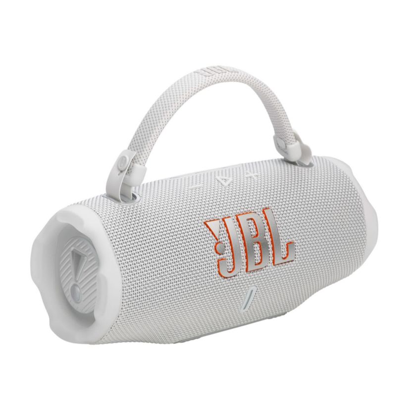 Charge 6 Portable Waterproof Speaker White