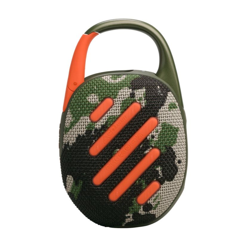 Clip 5 Ultra-Portable Waterproof Speaker w/ Carabiner Squad Camo
