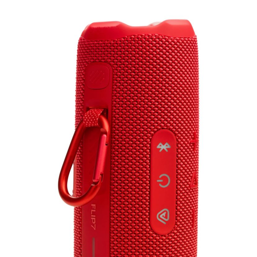 Flip 7 Portable Waterproof Speaker Red