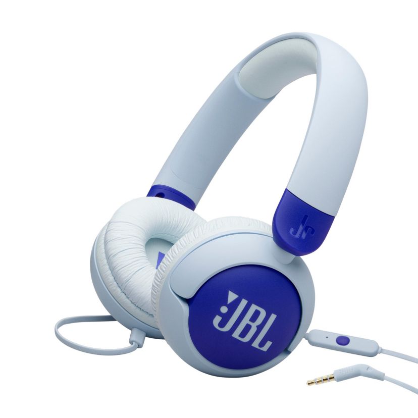 JUNIOR 320 Kid Safe Wired On-Ear Headphones Blue