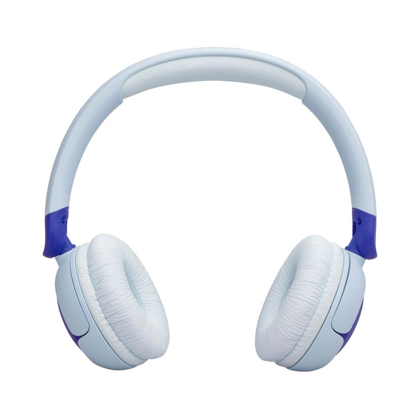 JUNIOR 320BT Kid Safe Wireless On Ear Noise Cancelling Headphones Blue