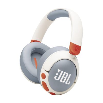 JBL JUNIOR 470NC Kid Safe Wireless Over Ear Noise Cancelling Headphones White