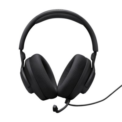JBL Quantum 100M2 Wired Over-Ear Gaming Headset w/ Boom Mic Black