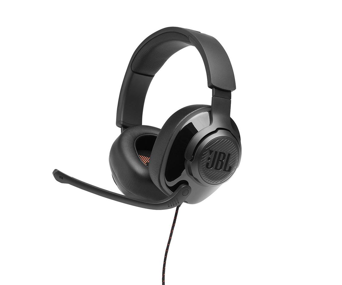 Quantum 300 Hybrid Wired OverEar Gaming Headset w/ Flipup Mic