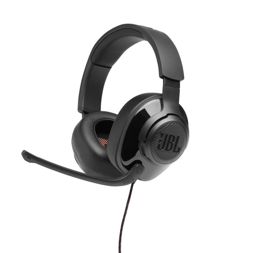 Quantum 300 Hybrid Wired OverEar Gaming Headset w/ Flipup Mic