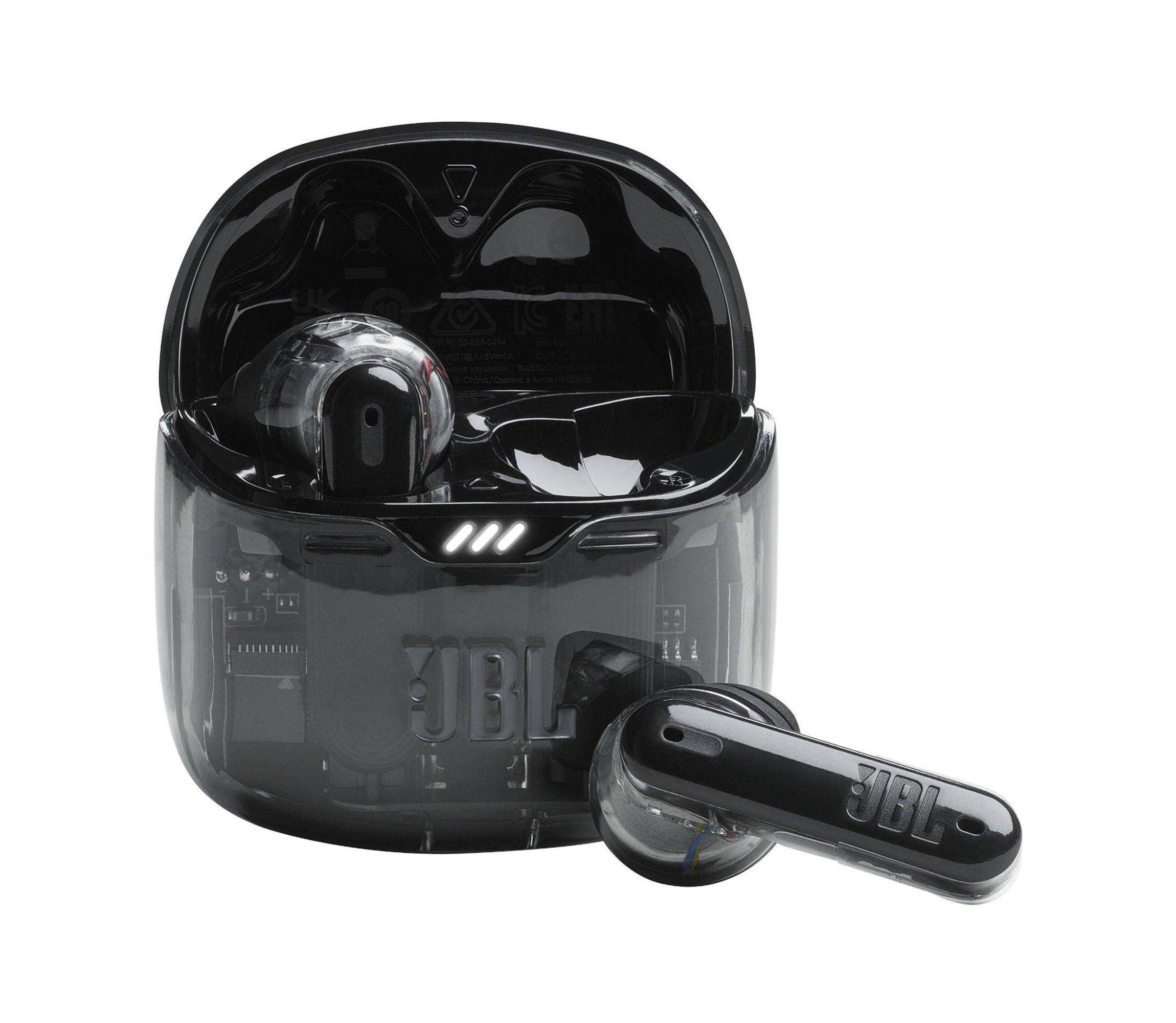 Tune Flex True Wireless Noise Cancelling Earbuds Ghost Black